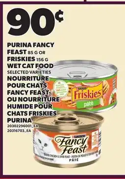 Independent Grocer PURINA FANCY FEAST, 85 G OR FRISKIES, 156 G WET CAT FOOD offer