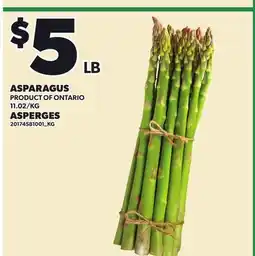 Independent Grocer ASPARAGUS offer