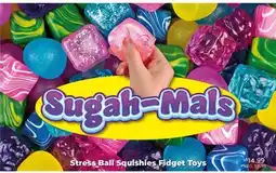 Showcase Sugah-Mals Stress Ball Squishies Fidget Toys offer