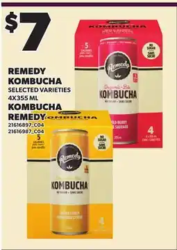 Independent Grocer REMEDY KOMBUCHA offer