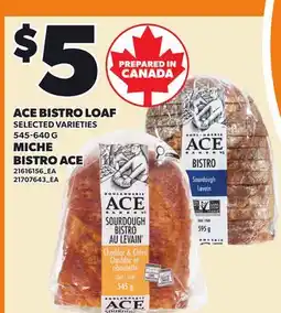 Independent Grocer ACE BISTRO LOAF offer