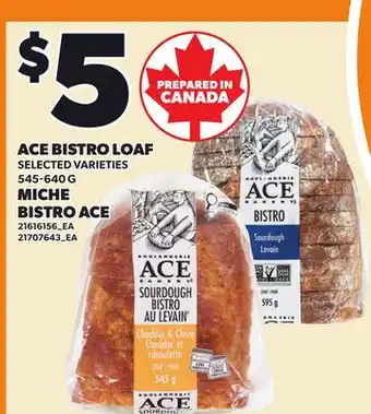 Independent Grocer ACE BISTRO LOAF offer