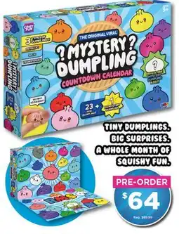 Showcase Mystery Dumpling Bao Bun Countdown Calendar offer