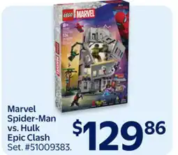Walmart Marvel Spider-Man vs. Hulk Epic Clash offer