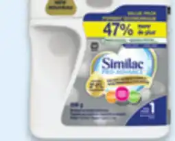 Walmart Similac Pro-Advance step 1 or 2 offer