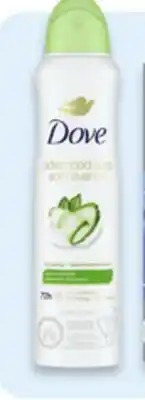 Walmart Dove antiperspirant dry spray offer