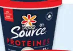 Walmart Yoplait Source Protein yogurt tub offer