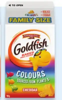 Walmart Goldfish family Size crackers offer