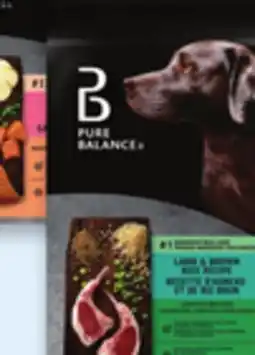 Walmart Pure Balance dry dog food offer