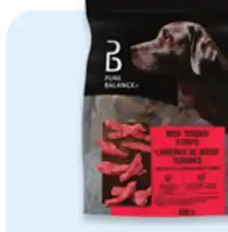 Walmart Pure Balance beef tender strips 600 g or chicken chewy sticks 1.25 kg offer