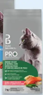Walmart Pure Balance Pro+ dry cat food offer