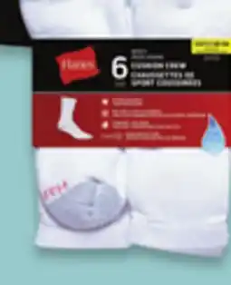 Walmart Men's socks 6-pack offer