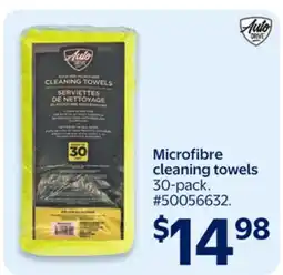 Walmart Microfibre cleaning towels offer