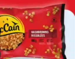 Walmart McCain crinkle cut fries or diced hashbrowns offer