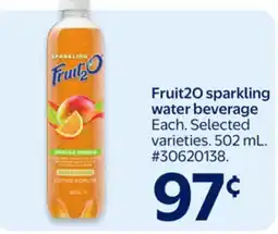 Walmart Fruit20 sparkling water beverage offer