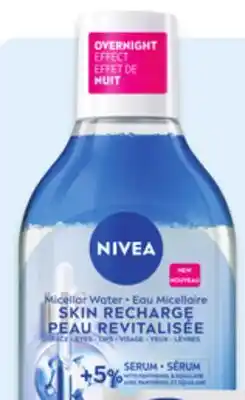 Walmart Nivea Skin Recharge micellar water offer