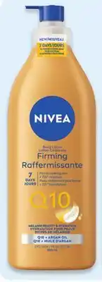 Walmart Nivea Q10 firming body lotion offer