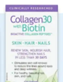 Walmart Webber Naturals glucosamine sulfate 250s or Collagen30 120s offer