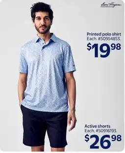 Walmart Printed polo shirt offer