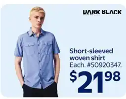 Walmart Short-sleeved woven shirt offer