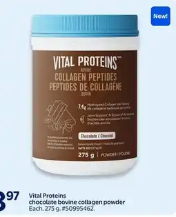 Walmart Vital Proteins chocolate bovine collagen powder offer