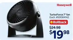 Walmart Honeywell TurboForce 7 fan offer