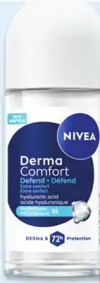 Walmart Nivea Derma Comfort roll-on antiperspirant offer