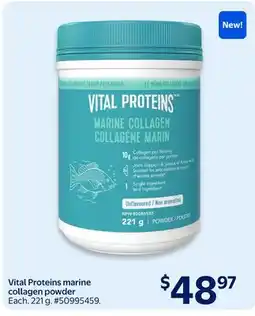 Walmart Vital Proteins marine collagen powder offer