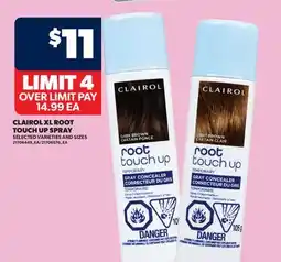 Real Canadian Superstore CLAIROL XL ROOT TOUCH UP SPRAY offer