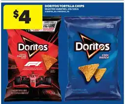 Real Canadian Superstore DORITOS TORTILLA CHIPS, 210/235 G offer