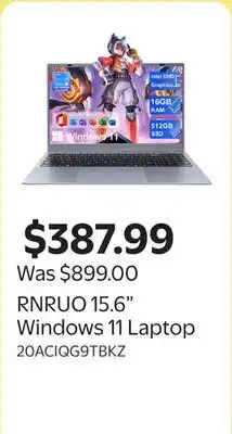 Walmart RNRUO 15.6 Windows 11 Laptop offer