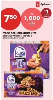 Real Canadian Superstore TACO BELL PREMIUM KITS, 401/642 G offer