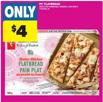 Real Canadian Superstore PC FLATBREAD offer