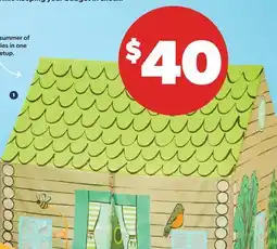Real Canadian Superstore EVERYDAY ESSENTIALS KIDS LOG CABINPLAY TENT offer