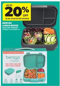 Real Canadian Superstore BENTGO LUNCH BOXES offer