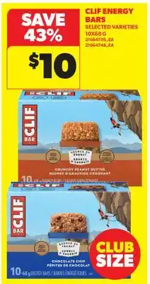 Real Canadian Superstore CLIF ENERGY BARS offer