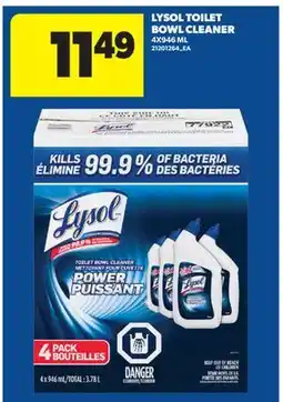 Real Canadian Superstore LYSOL TOILET BOWL CLEANER offer