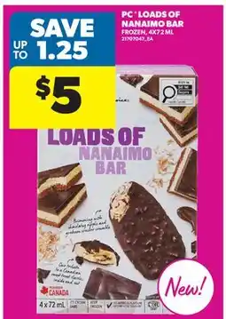 Real Canadian Superstore PC LOADS OF NANAIMO BAR offer