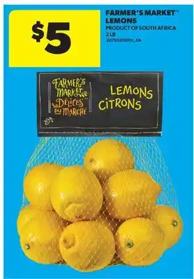 Real Canadian Superstore FARMER'S MARKET LEMONS, 2 LB offer
