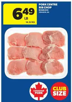 Real Canadian Superstore PORK CENTRE RIB CHOP offer