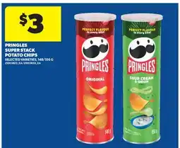Real Canadian Superstore PRINGLES SUPER STACK POTATO CHIPS, 148/156 G offer