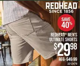 Cabela's REDHEAD MEN'S ULTIMATE SHORTS offer