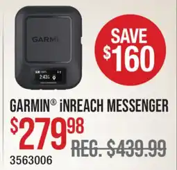 Cabela's GARMIN iNREACH MESSENGER offer