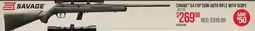 Cabela's SAVAGE 64 FXP SEMI-AUTO RIFLE WITH SCOPE offer