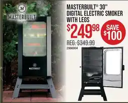 Cabela's MASTERBUILT 30 DIGITAL ELECTRIC SMOKER WITH LEGS offer