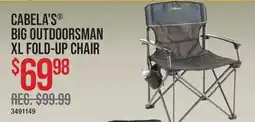 Cabela's CABELA'S BIG OUTDOORSMAN XL FOLD-UP CHAIR offer