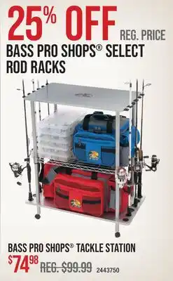 Cabela's BASS PRO SHOPS TACKLE STATION offer