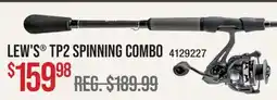 Cabela's LEW'S TP2 SPINNING COMBO offer