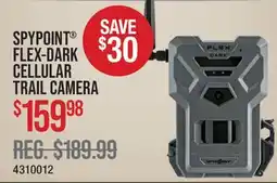 Cabela's SPYPOINT FLEX-DARK CELLULAR TRAIL CAMERA offer