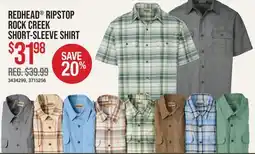 Cabela's REDHEAD RIPSTOP ROCK CREEK SHORT-SLEEVE SHIRT offer